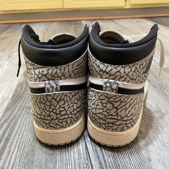 Nike Air Jordan 1 Retro OG High White Cement size 10 DZ5485-052 OG - Picture 4 of 8